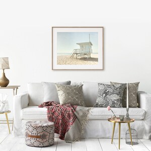 Malibu Prints, California Beach Art, Lifeguard Tower Picture, Beach Photography, Landscape Wall Art - 'Malibu Lifeguard Tower' image 16