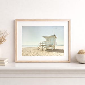 Malibu Prints, California Beach Art, Lifeguard Tower Picture, Beach Photography, Landscape Wall Art - 'Malibu Lifeguard Tower' image 7