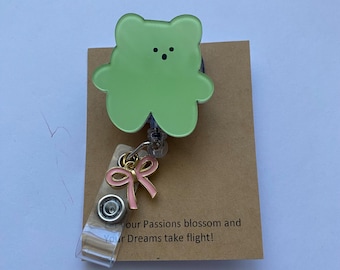 Badge Reel, Retractable ID Badge, Nurse Doctor Gift