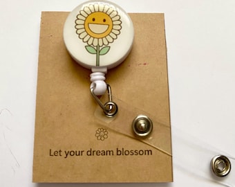 Card Holder for Worker, Badge Reel for Kids, Doctor, Nurse, Student, Retractable Badge, ID Badge, great gift