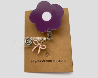 Card holder, Badge Reel, Retractable ID Holder, Nurse, Doctor, Student Card Clip