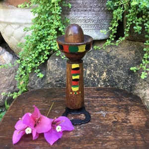 Wooden Mexican  Mariachi Beer Bottle Opener