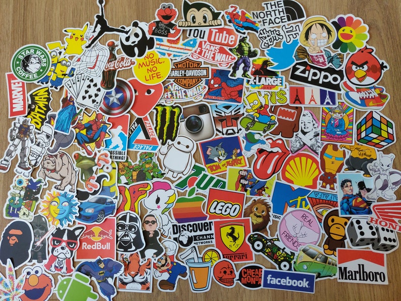Skateboard Stickers sticker pack decal bomb hypebeast laptop Etsy