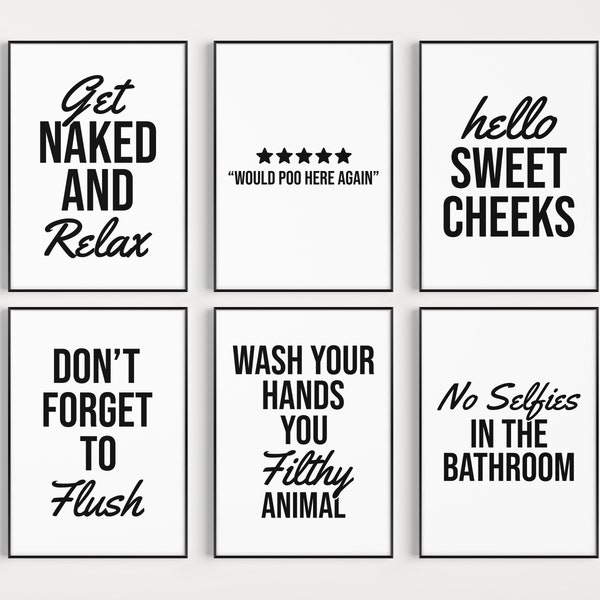 Bathroom Prints Etsy UK