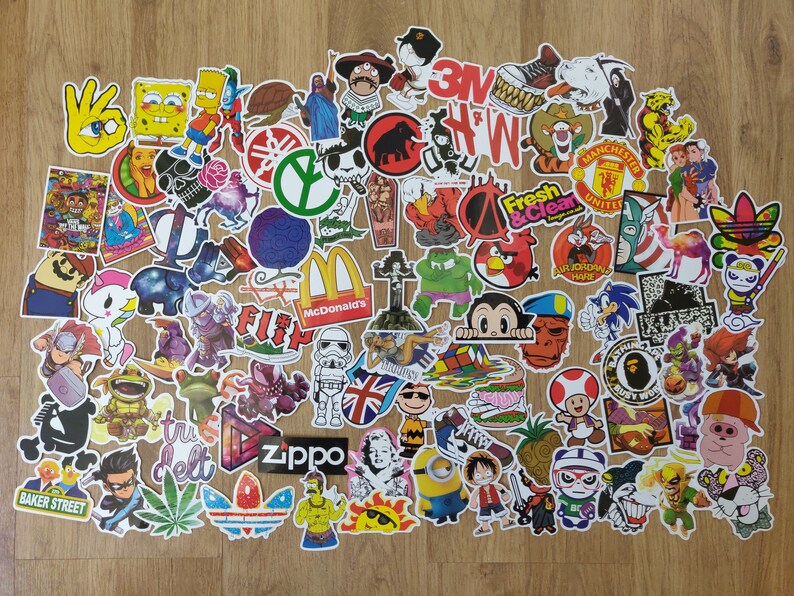 Skateboard Stickers sticker pack decal bomb hypebeast laptop Etsy