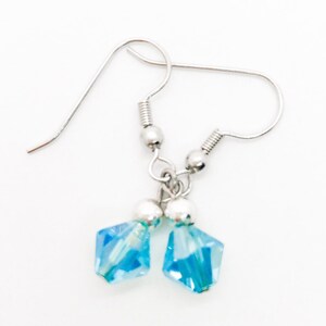 Aqua Earrings image 2