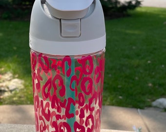 Animal Print Water Bottle