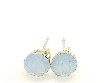 Blue Stud Earrings