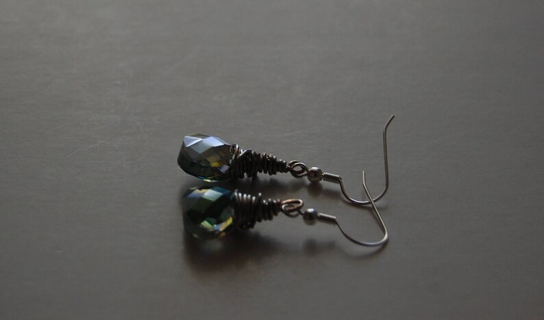 Wire Wrapped Earrings image 3