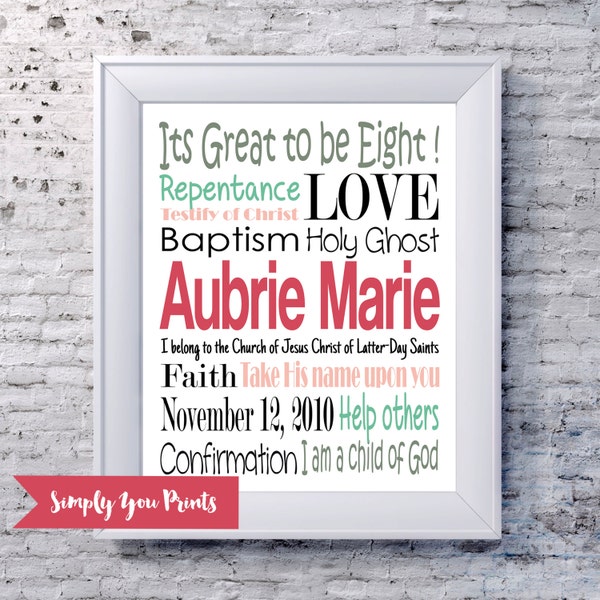 Lds Subway Art - Etsy