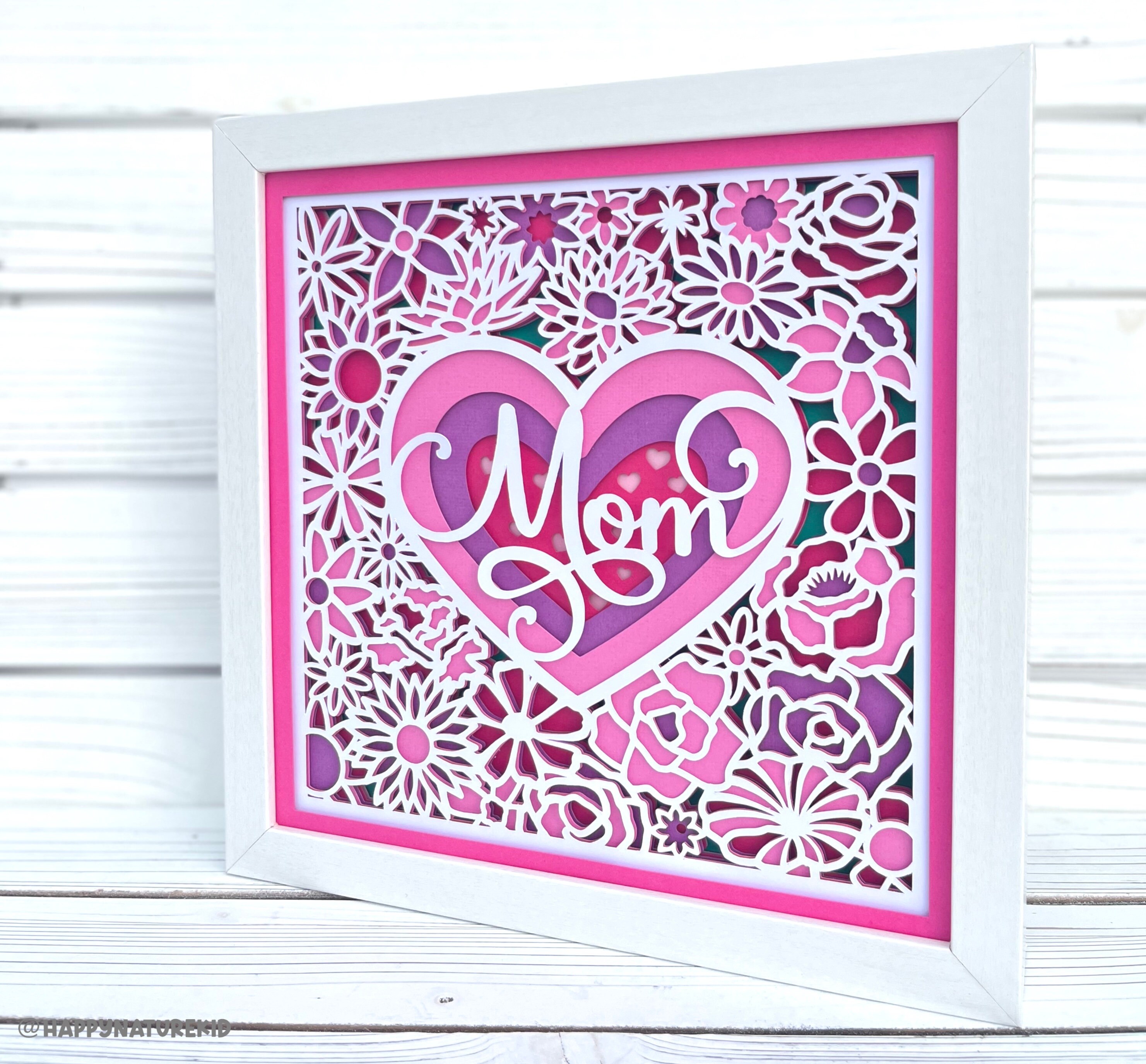 3d Mother’s Day Shadow Box Svg, 3d Mother’s Day Svg, Mother’s Day ...