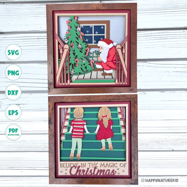 3d Magic of Christmas shadow box svg bundle, 3d Santa Claus shadow box svg, 3d layered svg, 3d shadow box svg, 3d Christmas Tree svg 3d Magic of Christmas shadow box svg bundle, 3d Santa Claus shadow box svg, 3d layered svg, 3d shadow box svg, 3d Christmas Tree svg