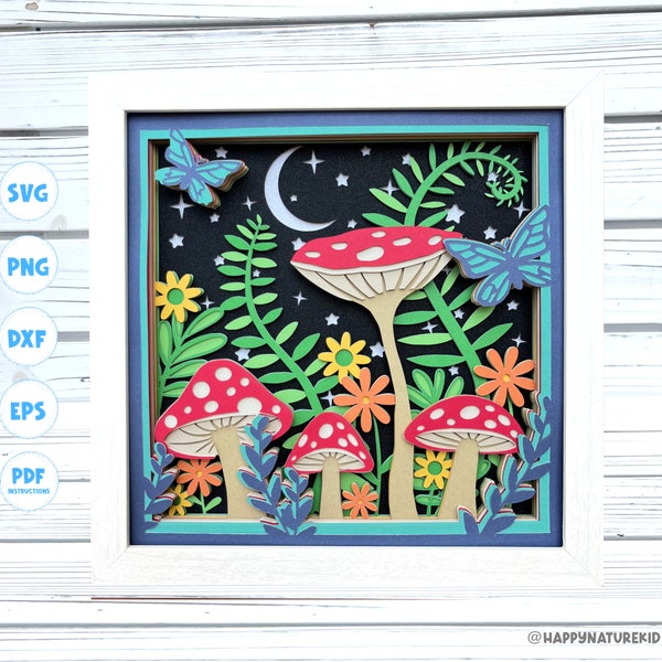 3d Mushroom Forest shadow box svg, 3d Mushroom svg, 3d Layered svg, Whimsigoth, 3d Shadow box svg, Cardstock svg, Svg files for Cricut 3d Mushroom Forest shadow box svg, 3d Mushroom svg, 3d Layered svg, Whimsigoth, 3d Shadow box svg, Cardstock svg, Svg files for Cricut