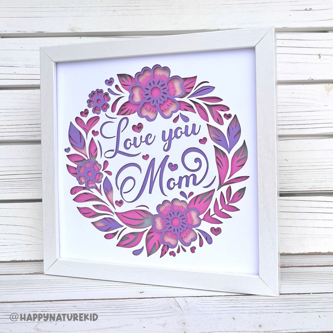 Mother’s Day Shadow Box Svg, Mom Shadow Box Svg, Mum Svg , Nanny Svg ...