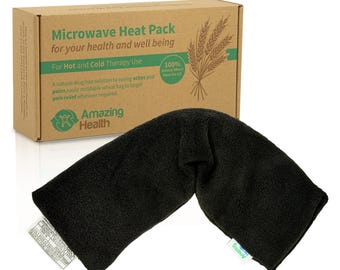 Non scented microwave wheat bag - microwave warmers for your health and well being - fleece