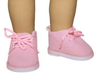 Pink Suede Short-Top Boots Shoes fit 18" American Girl Size Doll