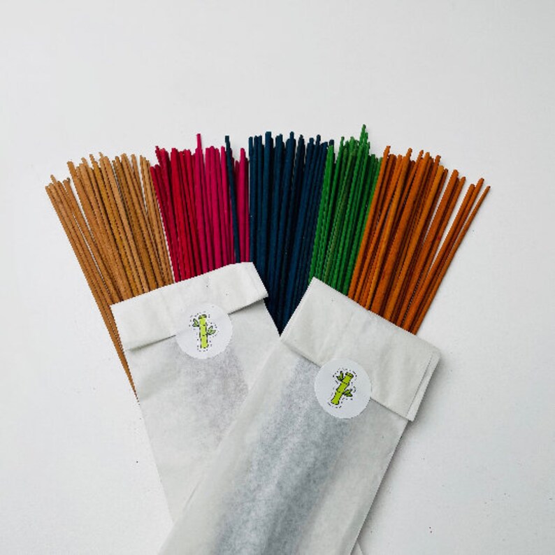 INCENSE STICKS Many Scents Aromatherapy Handmade Meditation Etsy