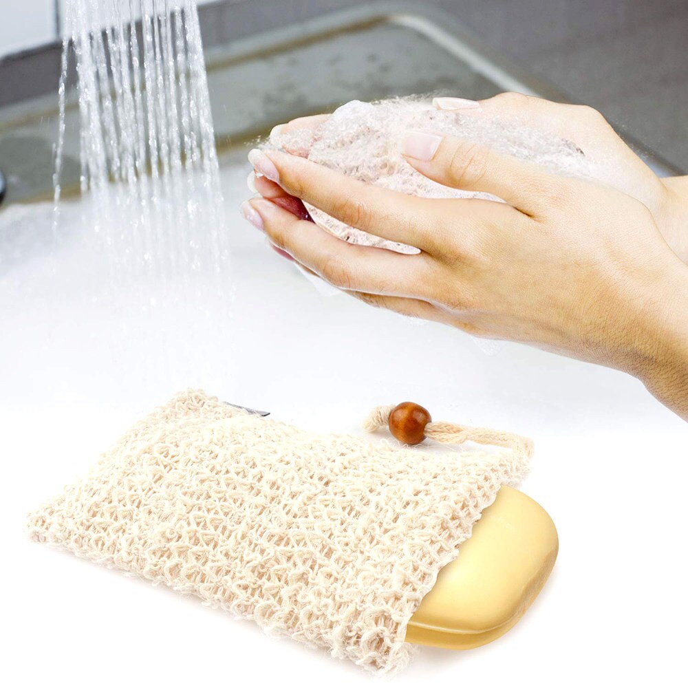 Soap Saver Bag for Soap Natural Handmade Sisal Mesh Net Pouch Etsy UK