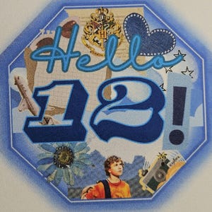 Printable Hello 12 Percy Jackson Labels