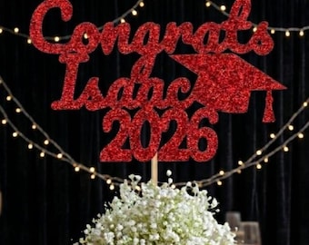 Graduation Personalized Name, Grad Name Sticks, Congrats Personalized Name Centerpiece Sticks, Grad Party Decorations, Customized Name