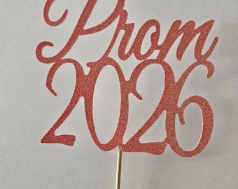 NUEVO* Paquete de 4 centros de mesa con brillantina para el baile de graduación de 2026