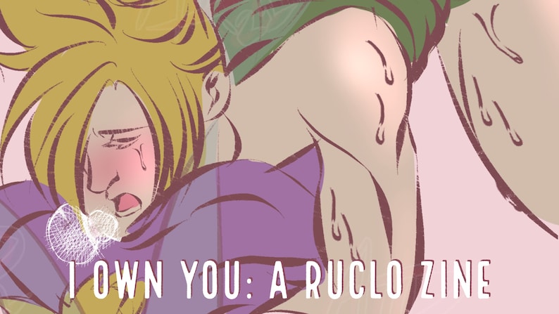 PREORDER: I Own You Rufus Shinra/Cloud Strife Zine image 6