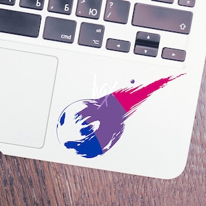 Final Fantasy VII - Bisexual Pride Meteor