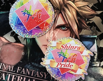 Final Fantasy VII - Shinra Pride Decal