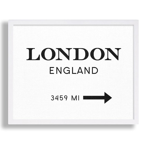 London Map Print London Print London Map London Poster Etsy