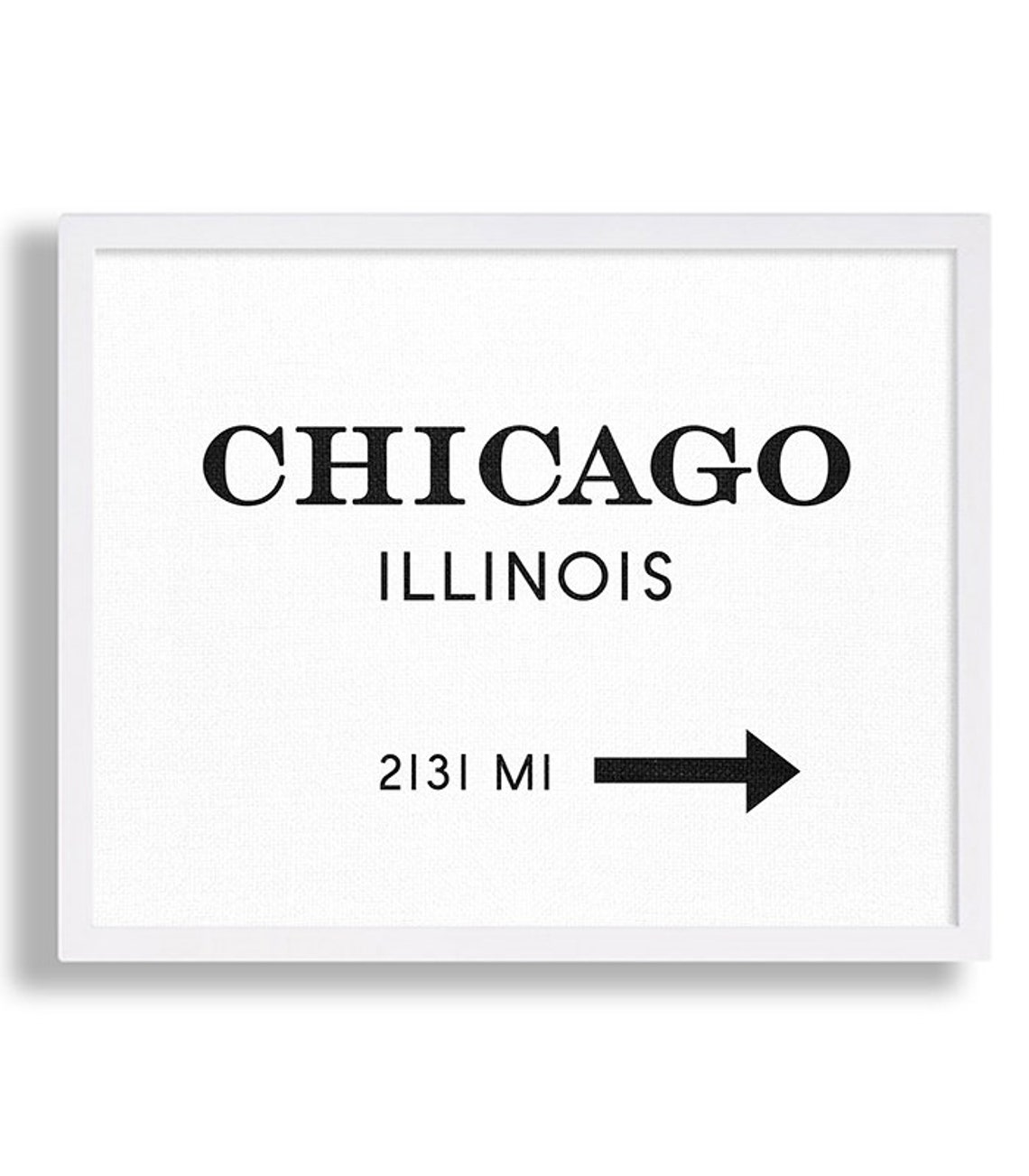 Chicago Art Print Old Chicago Sign Subway Wall Art Black and Etsy