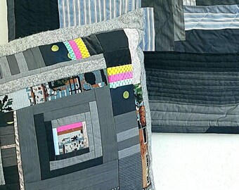 kussen, upcycled kussen, kruissteek kussen, sierkussen