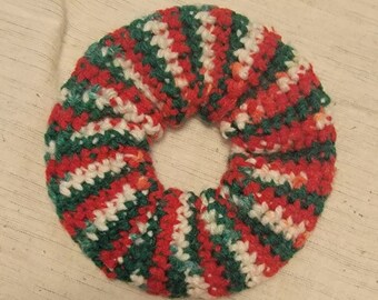 Holiday Christmas Scrunchie Hair Tie