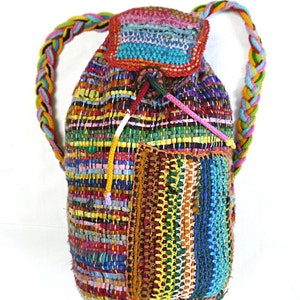 Unique handmade backpack
