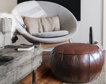 モロッコ スツール レザー ヴィンテージ モロッコ レザー スツール タブレトカ オリエンタル