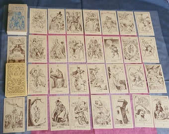 El Gran Tarot Esoterico 1992 Fournier Rare - Etsy