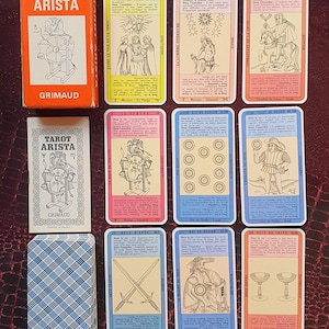 Tarot Arista 1964 Grimaud rari