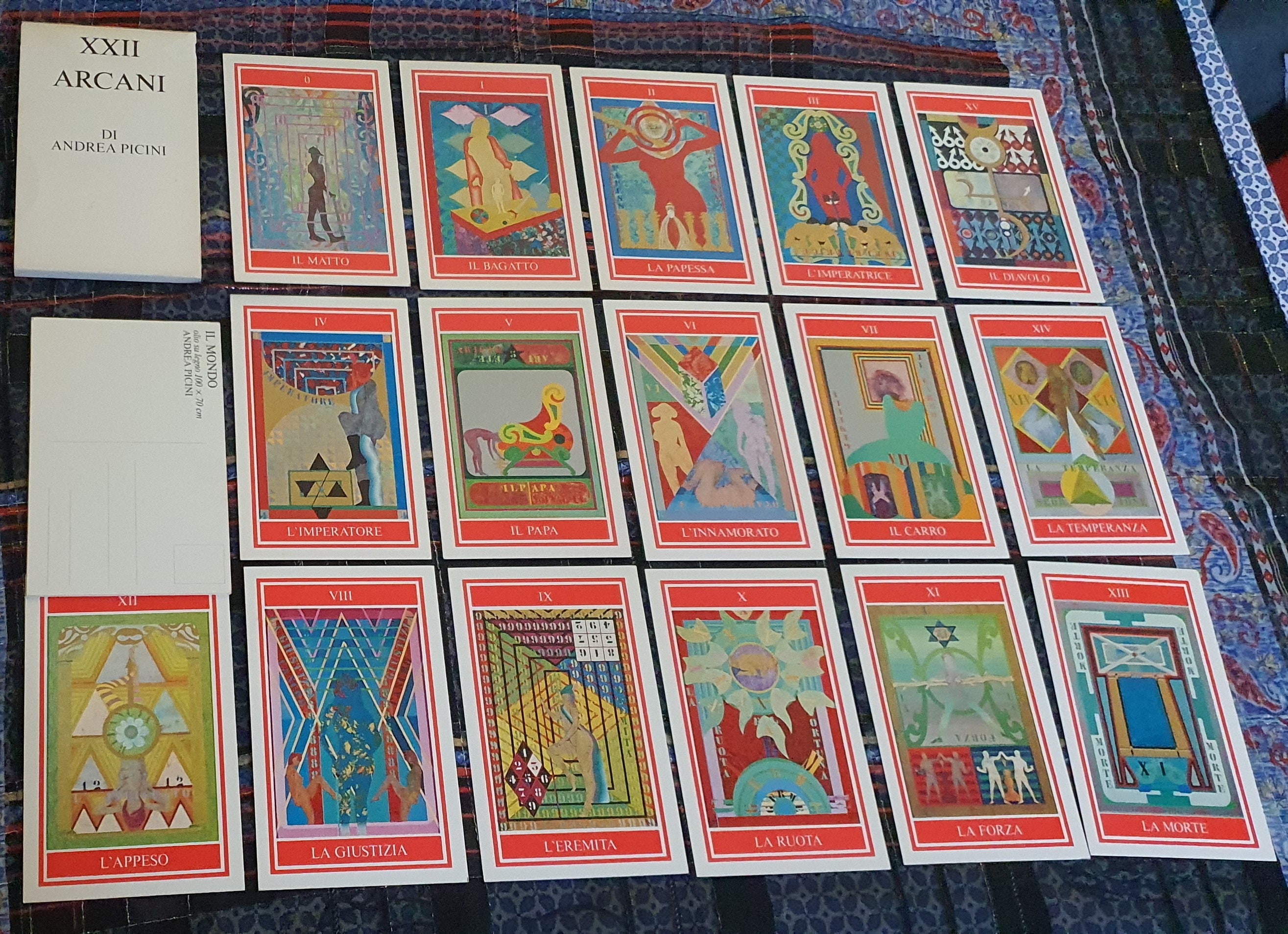 Tarot of Andrea Picini アンドレア・ピチー二  サイン入り 57_ad70d78d-e46c-4f84-9b85-