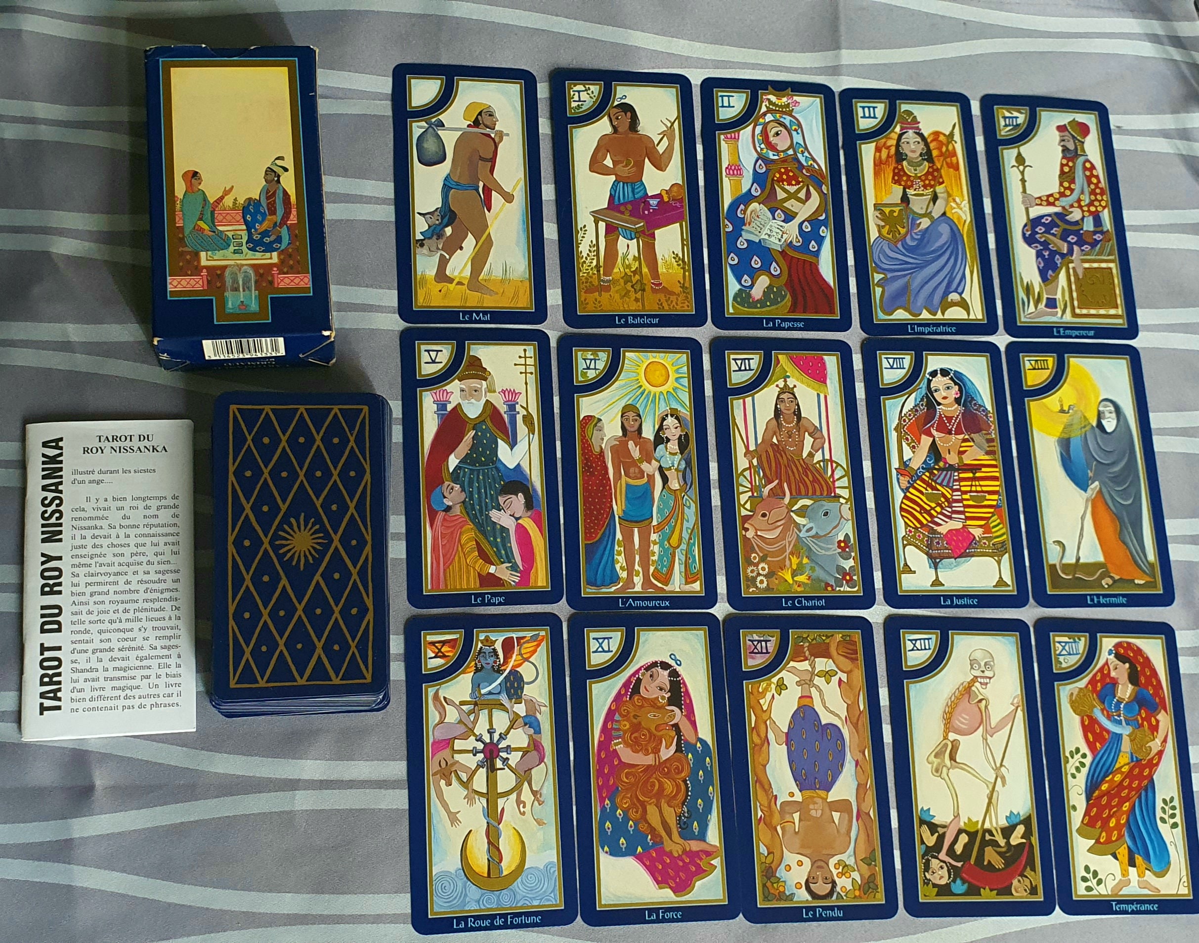 Tarot Du Roy Nissanka Grimaud Vintage Rare - Etsy
