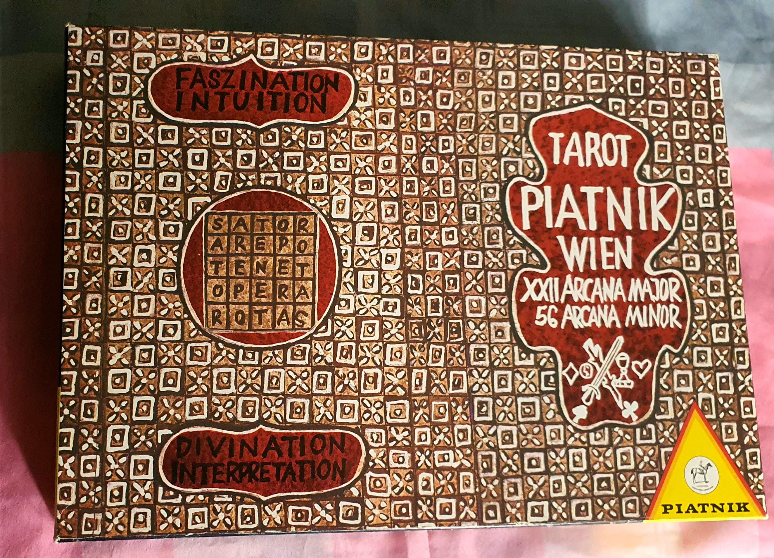 Tarot Piatnik Wien Pointer 1975 Rare! - Etsy Tarot Piatnik Wien Pointer 1975 Rare! - Etsy