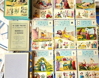 Astro Mythological Game 1969 M.lle Lenormand Grimaud tarot collectible