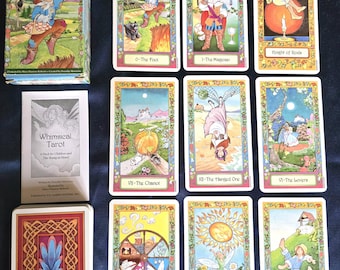 Whismical tarot by Patricia Morrison US Games Systems 2009 tarot collectible