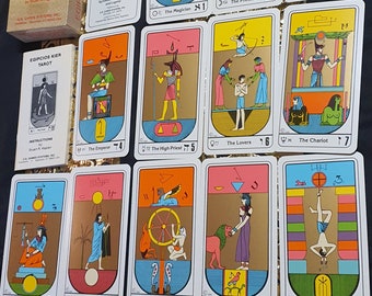Egipcios Kier Tarot Deck 1984 US Games Systems Rare - Etsy