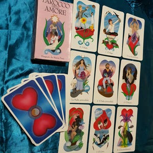 Tarocco dell'Amore by Marcia Perry 1989 rare