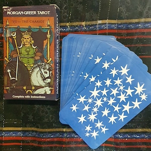 Morgan-Greer Tarot 1979 Gedruckt in Belgien US Games Systems selten