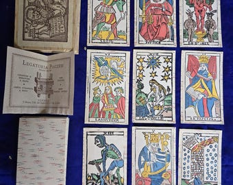 【Vintage】EL GRAN TAROT ESOTERICO タロット 1976 Tarot Esoteric - El Grand Tarot Esoterico - Etsy