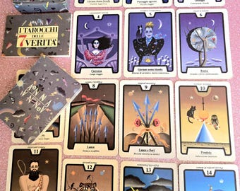 Oracle 7 Verita' Anna 1985 rare  tarot collectible