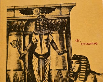 Egypt tarot Dr  Moorne vintage rare