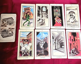 Tarot hystorical Bologna 1982 collectible