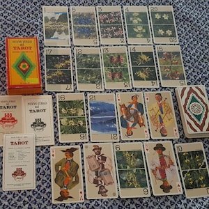 Tarot Region Alpine 1977 Fournier rare