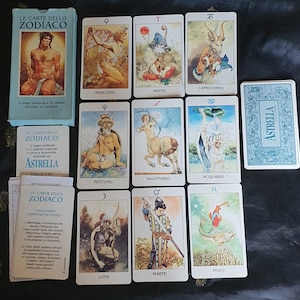 Cartes de tarot du zodiaque Astrella Lo Scarabeo